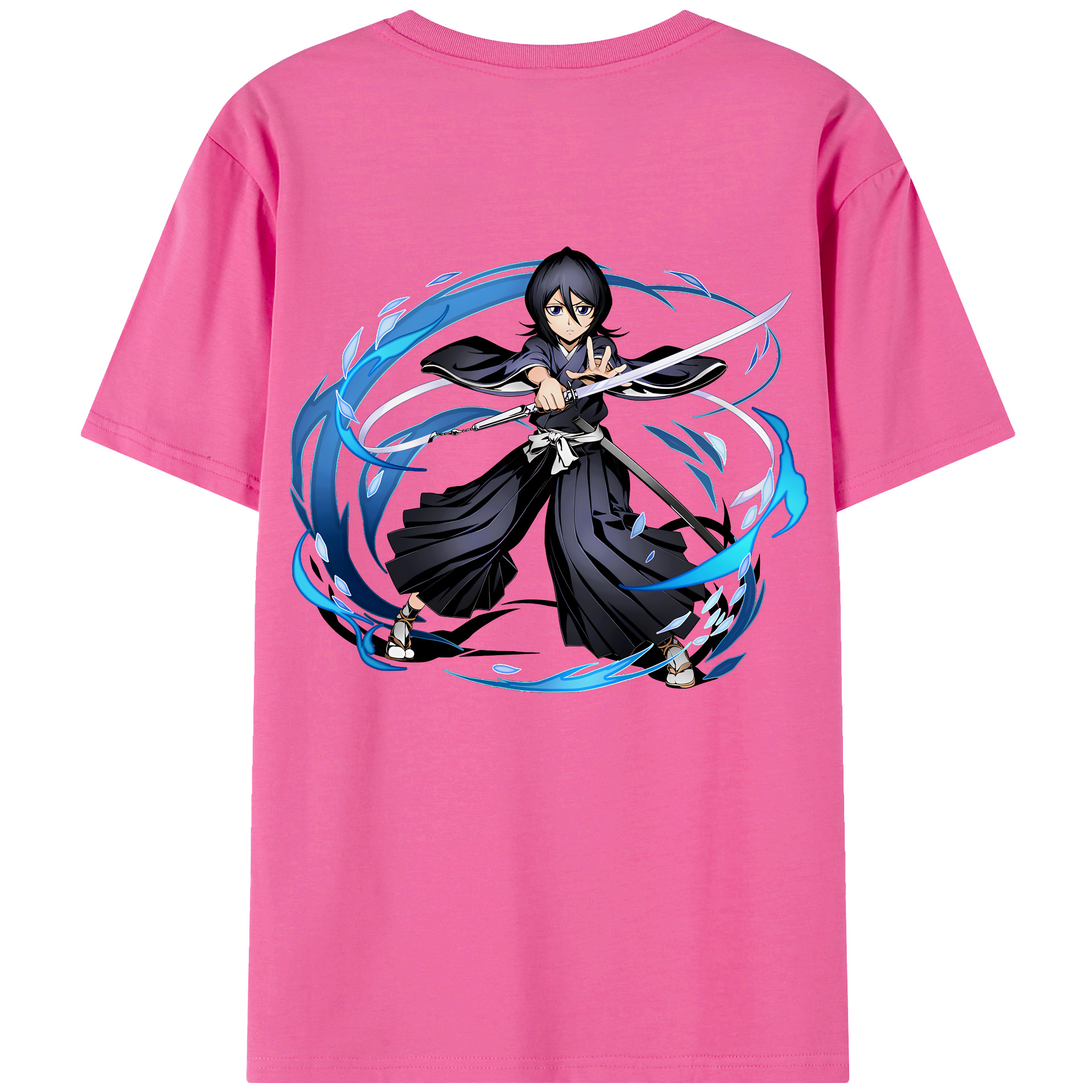 （画像用） ブリーチ 朽木ルキア BLEACH Kuchiki Rukia レディース半袖Tシャツ(バックプリント)